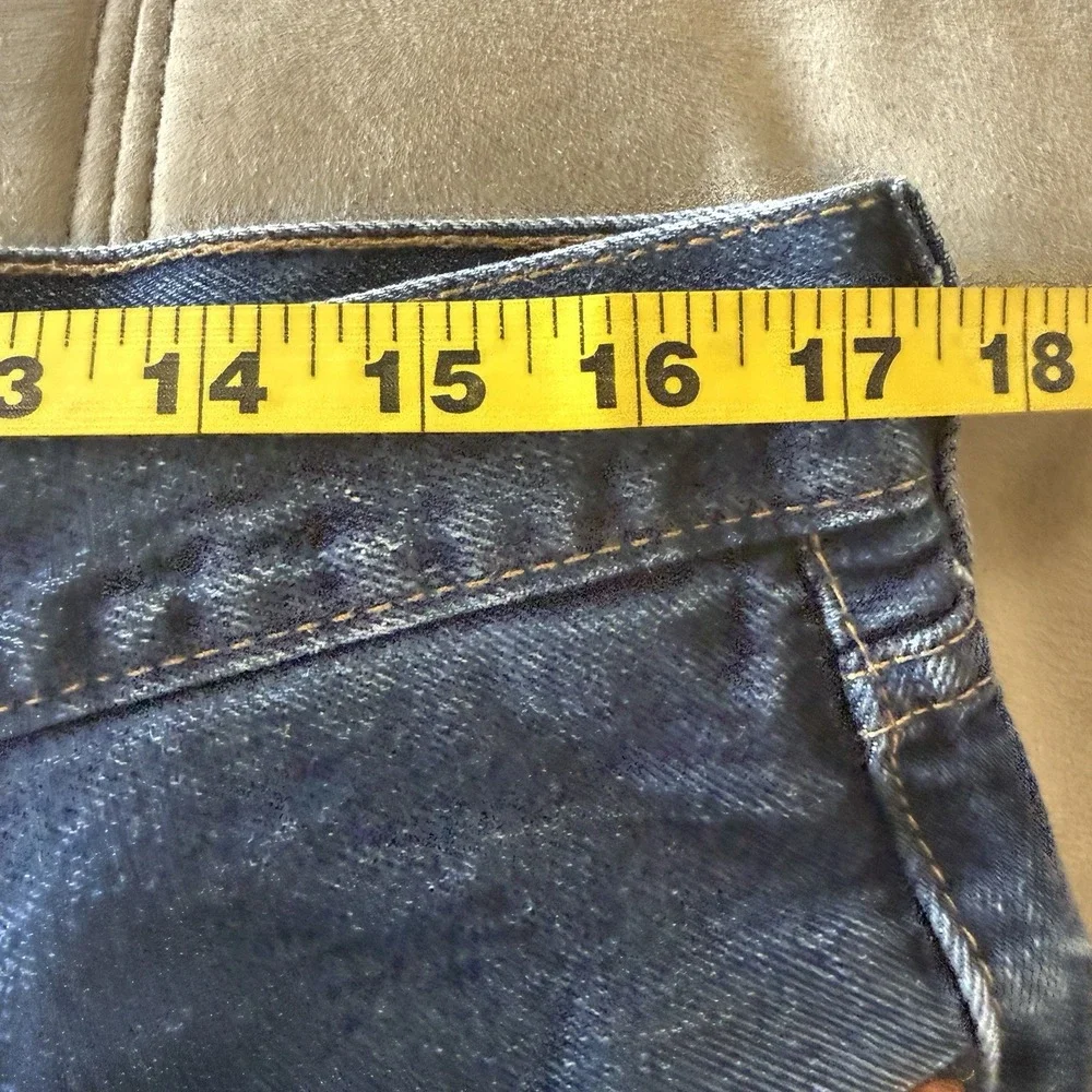 Levi's 550 Jeans Mens 36x34 Fits 35x33 Blue Denim Relaxed Straight Leg Red Tab